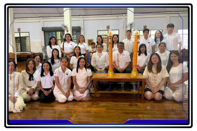ถวายเทียนพรรษาและผ้าอาบน้ำฝน เนื่องในเทศกาลวันเข้าพรรษา ... พารามิเตอร์รูปภาพ 1